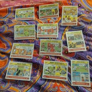 Topps bazooka baseball comic cards